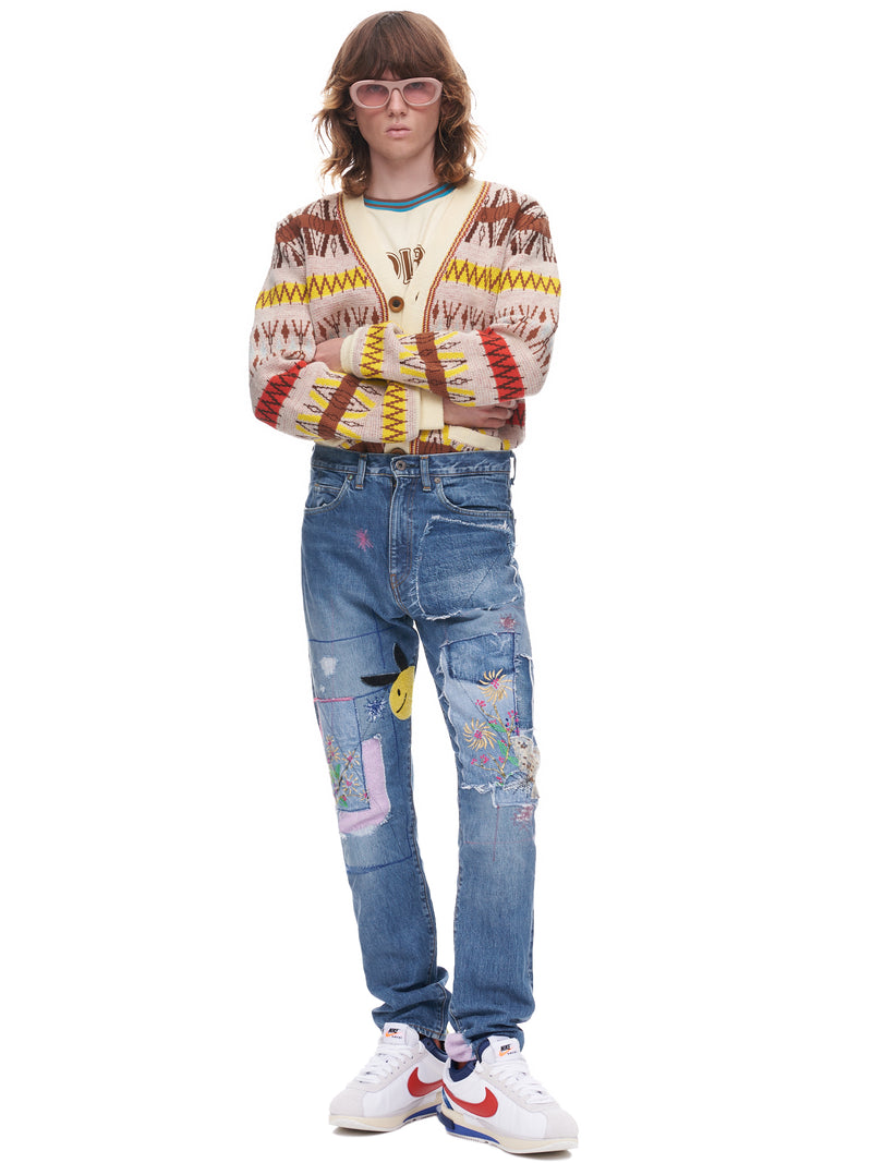 Orchestra Cardigan (UA22KN06-KN05-PALE-YELLOW-MULT)