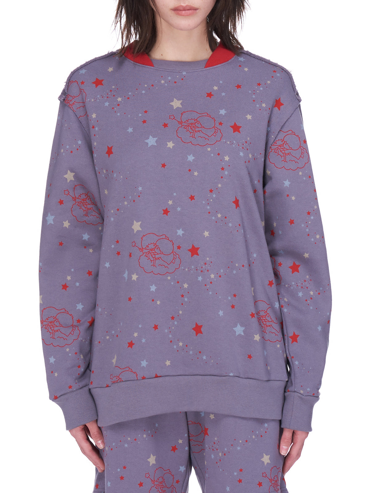 Undercover Star Graphic Sweater | H. Lorenzo - front
