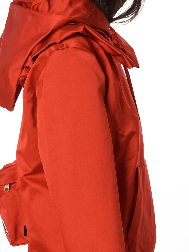 Undercover Silk Hoodie - Hlorenzo Detail 1