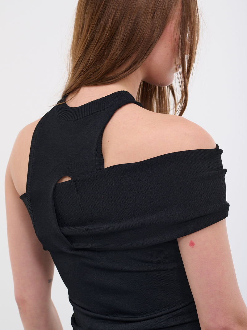 Sleeveless Top (VEWW75002A-BLACK)