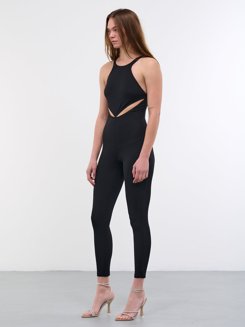 Cut-Out Jumpsuit (VEWW57000A-BLACK)