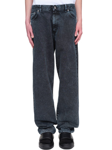 【BAON】Lont Denim Straight Pants Amazon.com: TACSTRUN Women's Straight Leg Jeans High Waisted