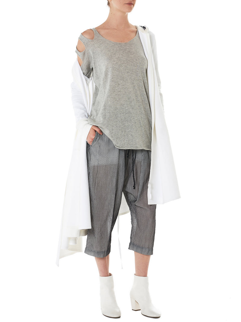 Lost & Found Slashed Sweater - Hlorenzo Style