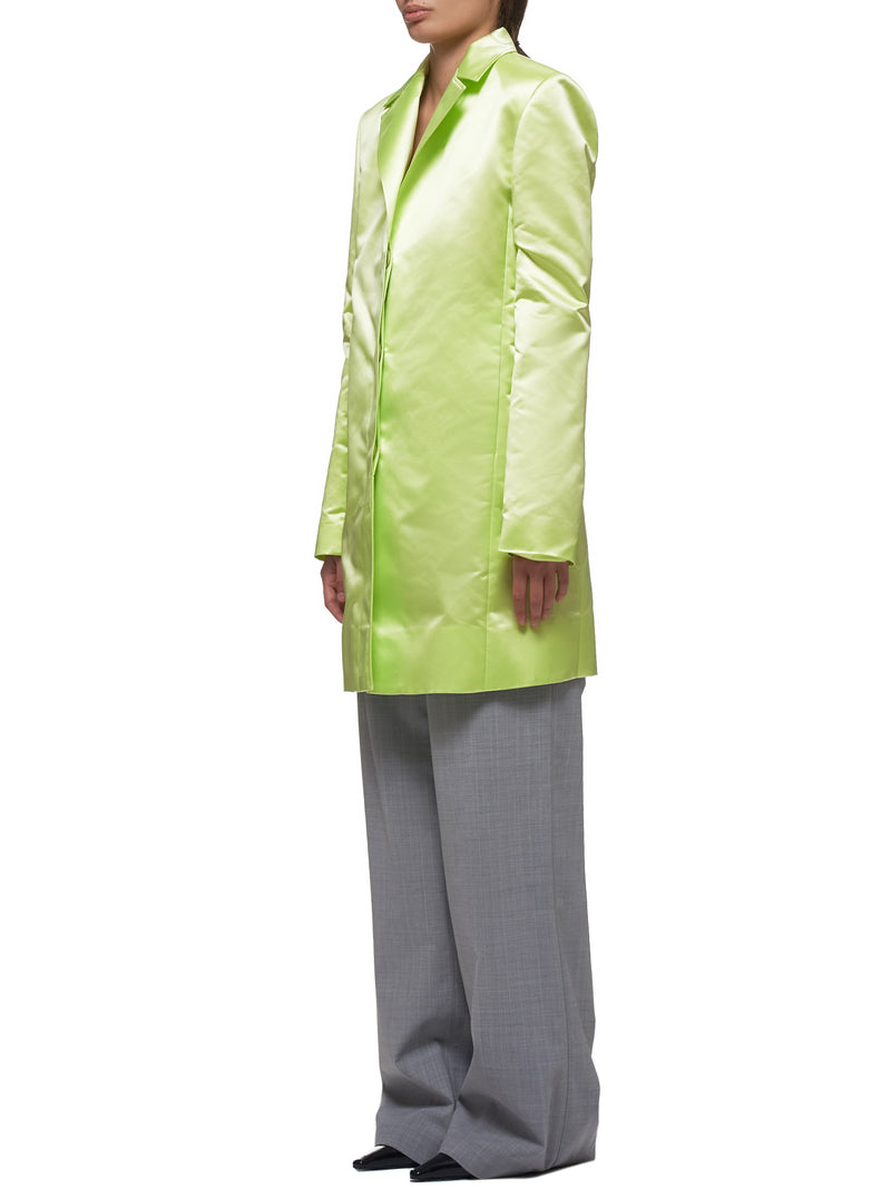 Car Coat (WC032W-SPS-LIME)