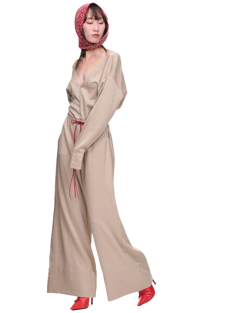 Silk Jumpsuit (WV11F-FICELLE)