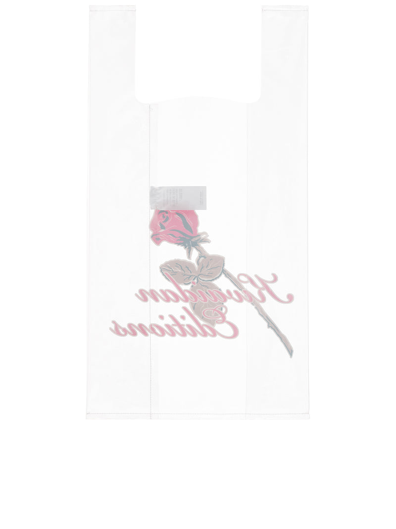 Plastic Shopper Bag (XB020W-TP-ROSE-PRINT)