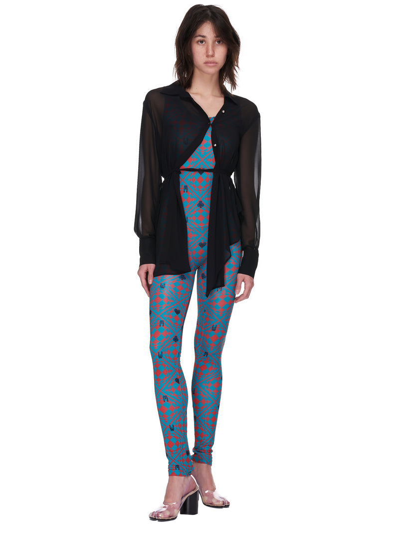 Maisie Wilen Blue Revenge Bodysuit | H. Lorenzo - styled