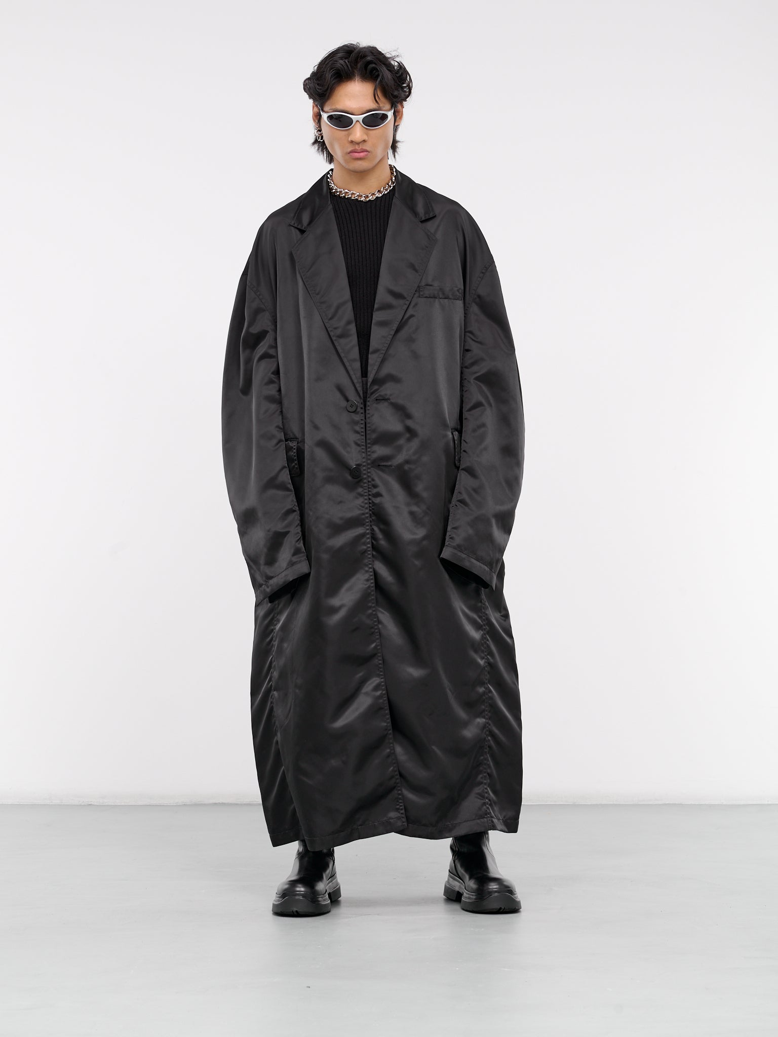 Long Coat (002-03B-BLACK)