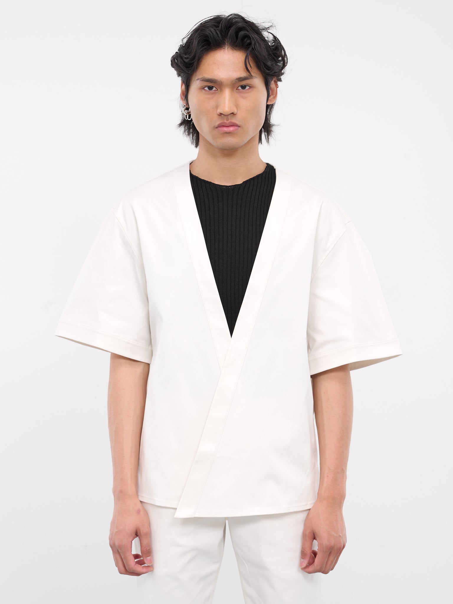 Short Sleeve Jacket (003-03-WHITE)