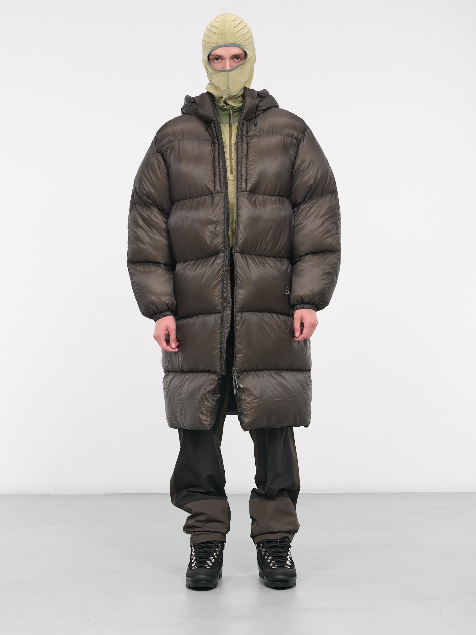 Heavy Long Down Coat (004OT02-GRN0012-OLIVE)