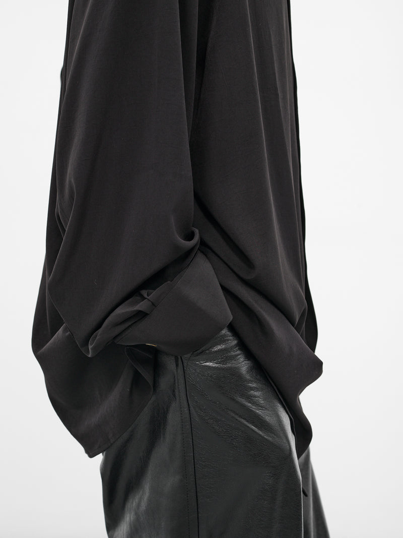 Black Classic Button-Up Shirt (005-03B-BLACK)