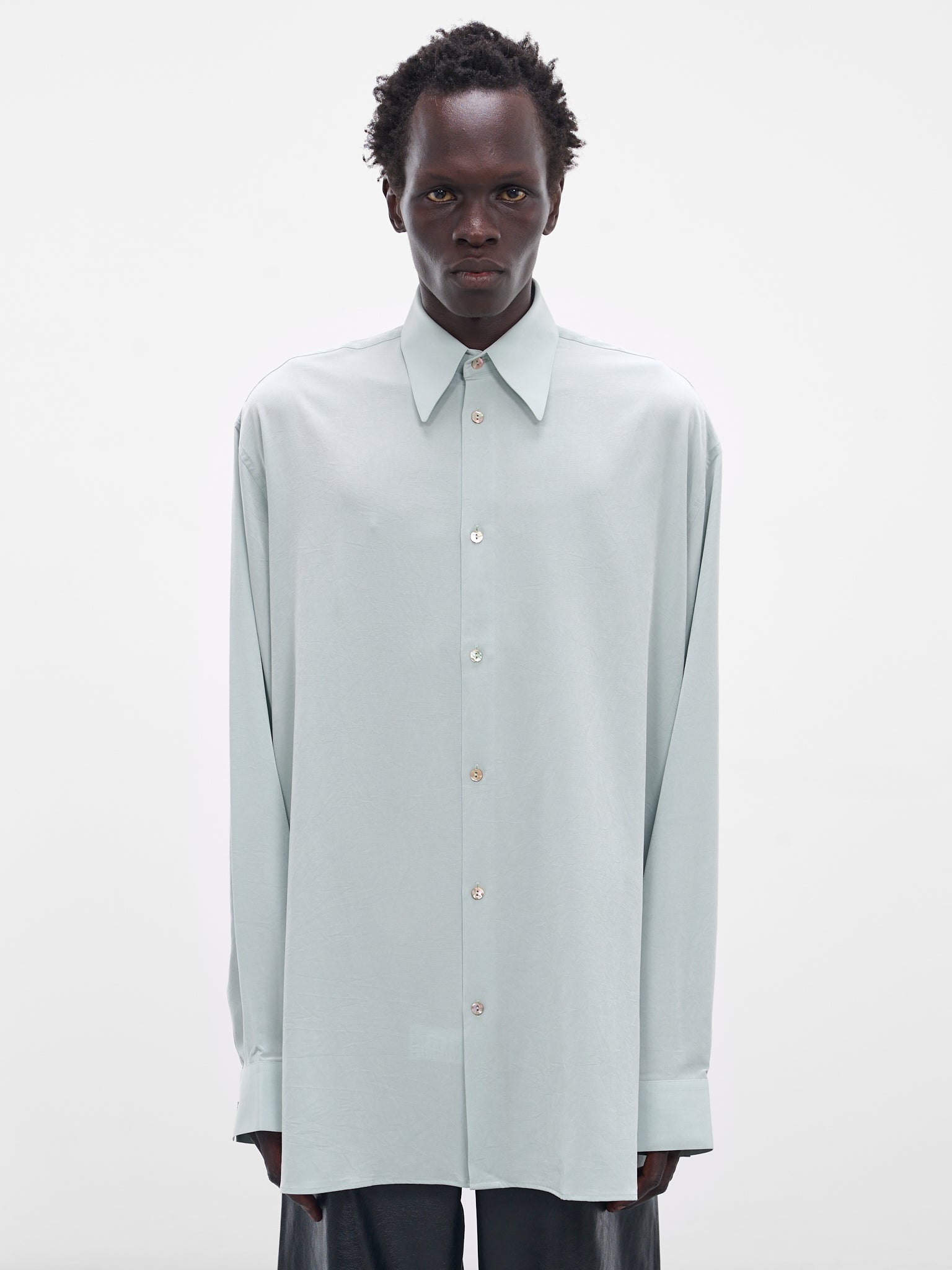 Light Green Classic Button-Up Shirt (005-03G-LIGHT-GREEN)