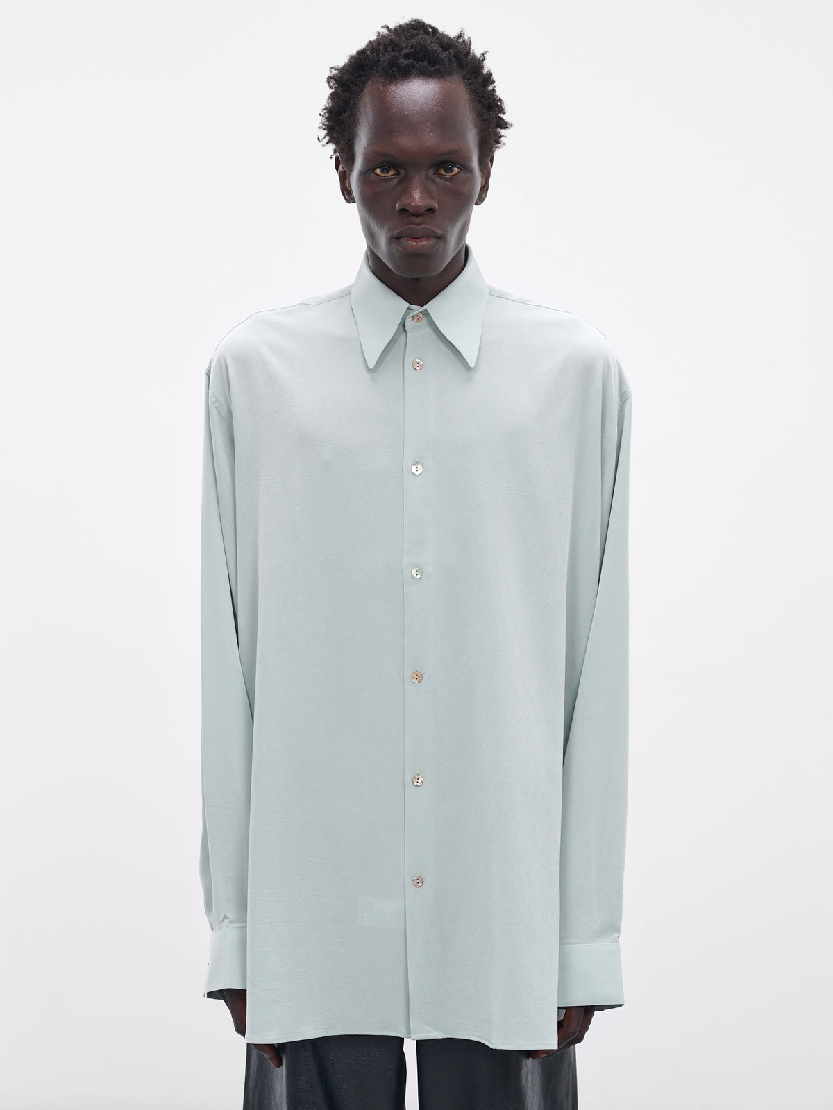 Light Green Classic Button-Up Shirt (005-03G-LIGHT-GREEN)