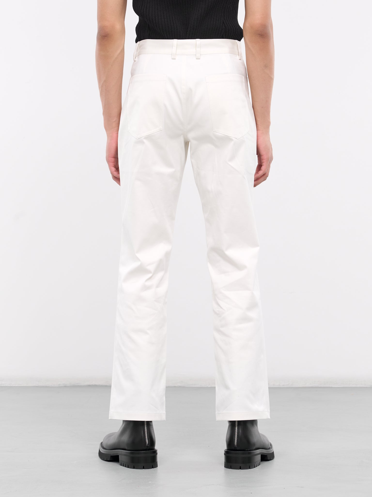 Twill Trousers (008-12-WHITE)