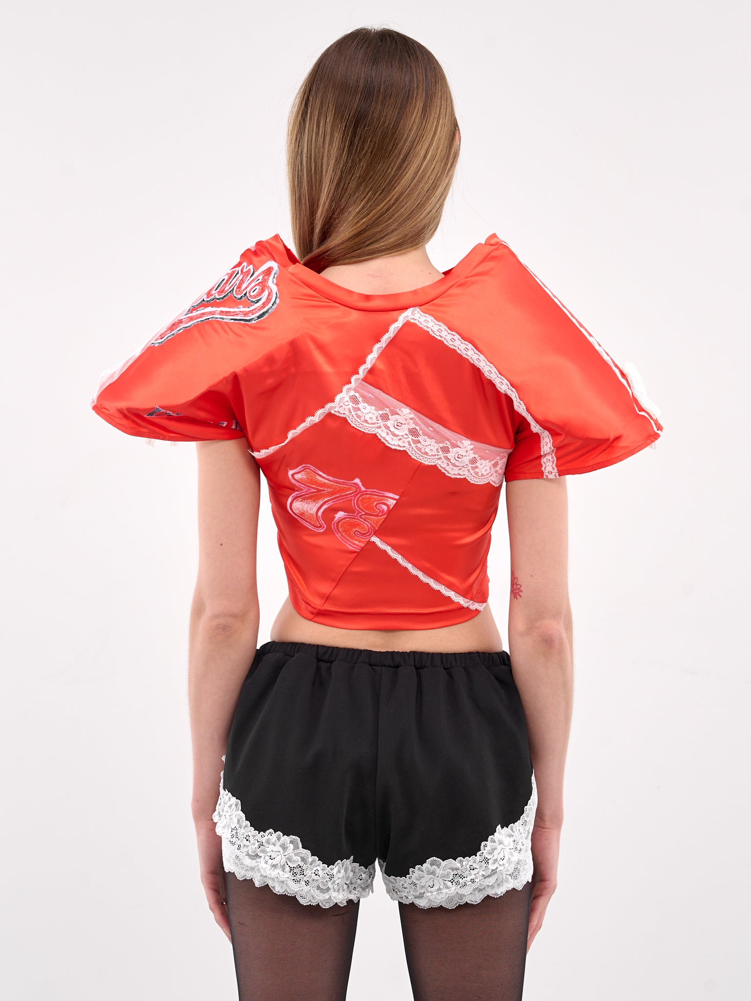 Football Shoulder Pads Tee (00T35-RED)