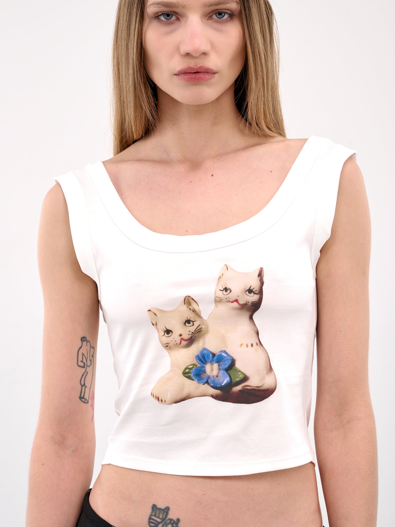 Graphic Tank Top (00T36W-WHITE)