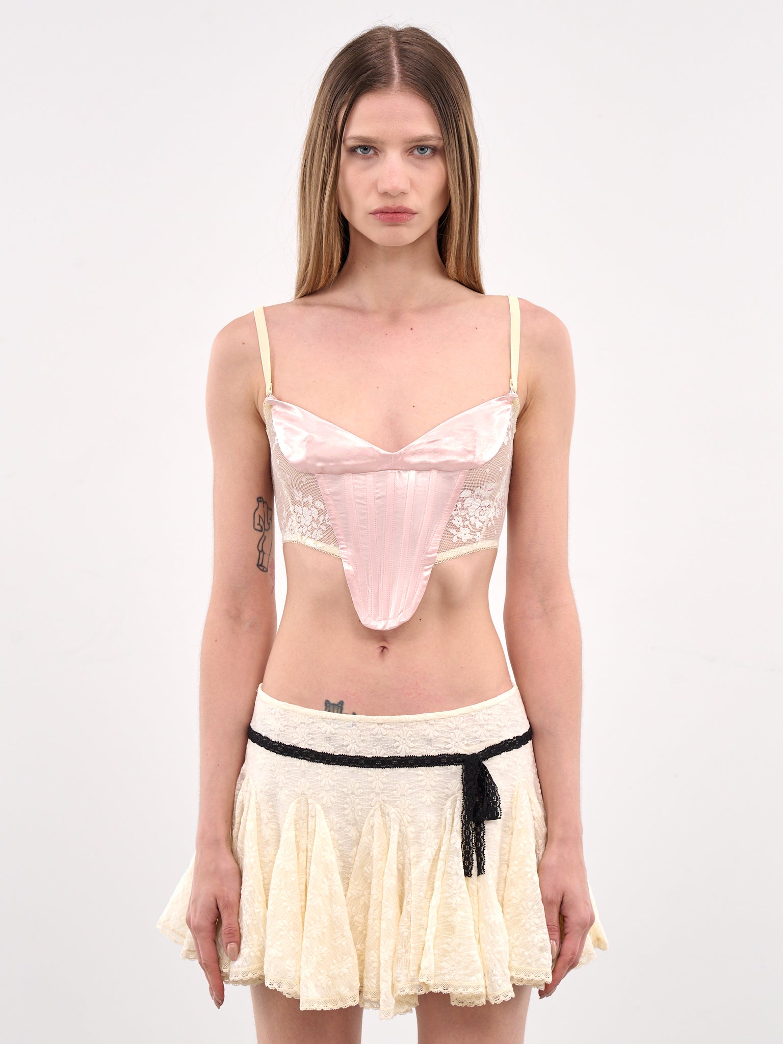 Corset Tank Top (00T44-PINK)
