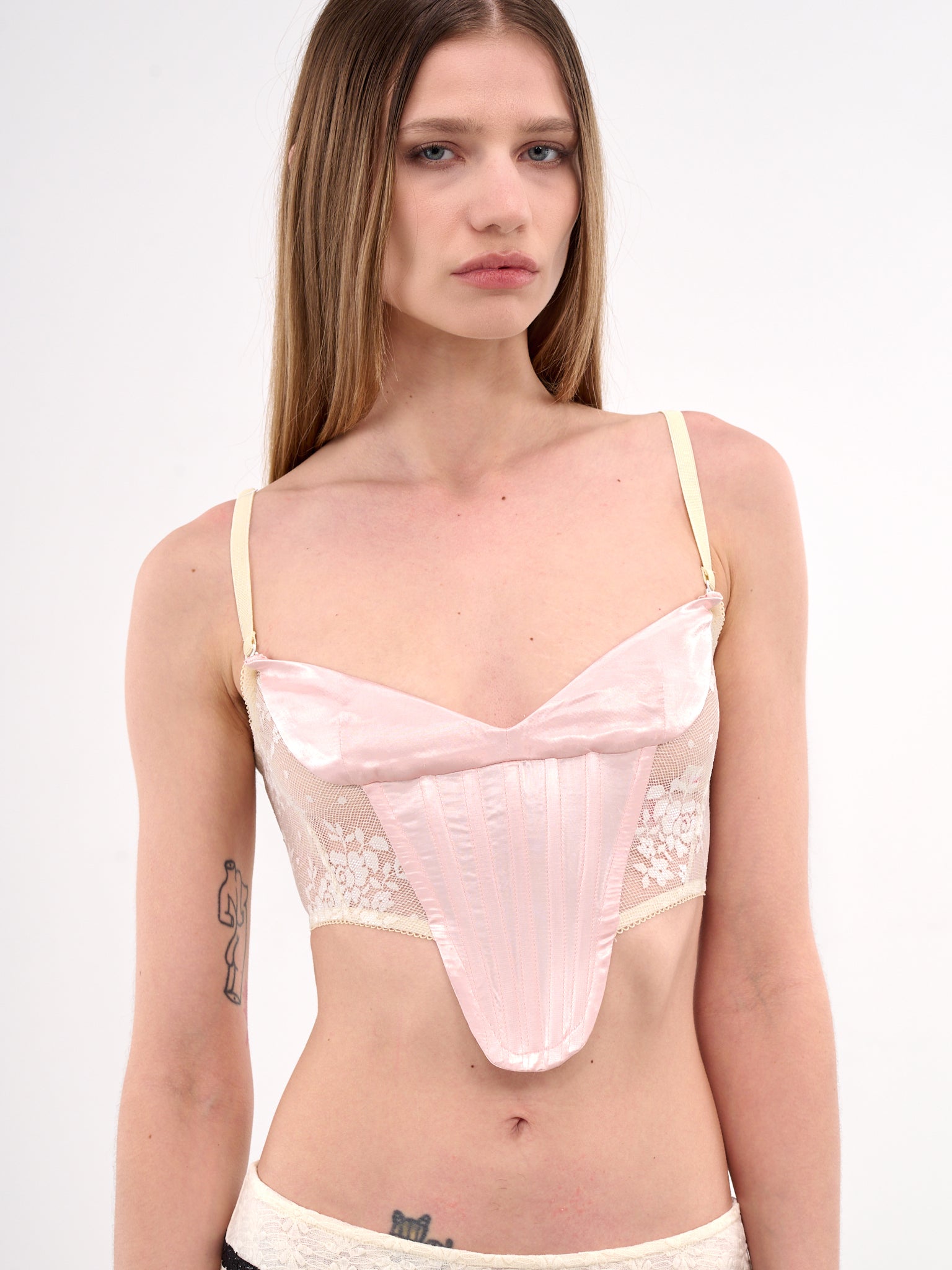 Corset Tank Top (00T44-PINK)