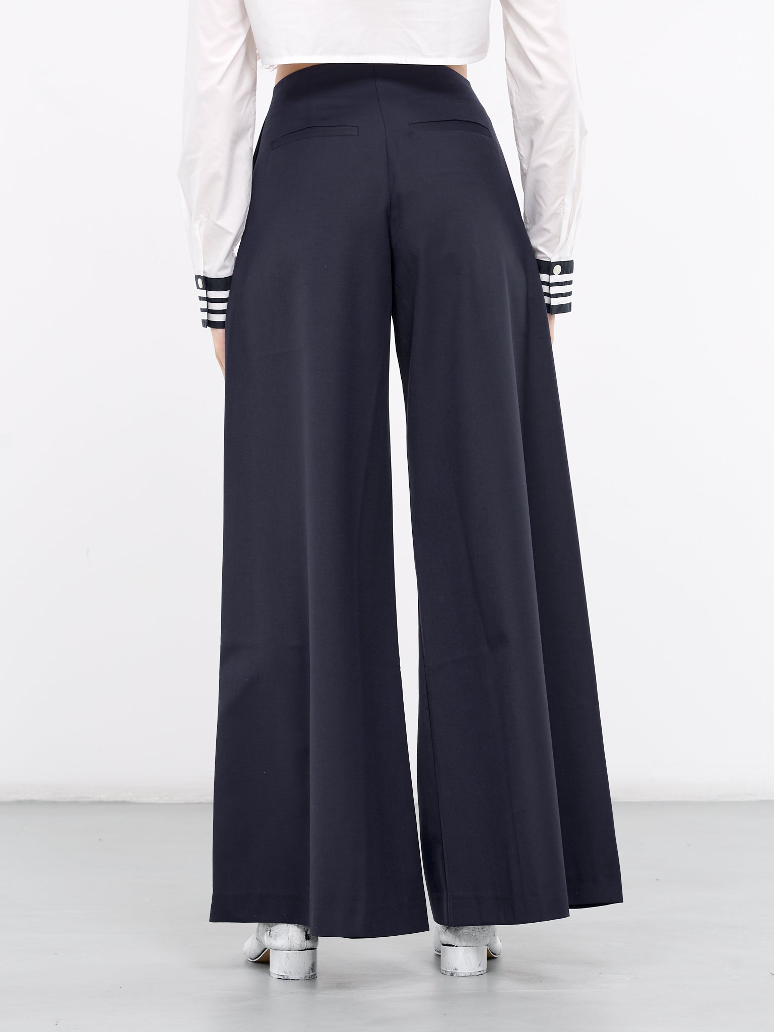 Sailor Wide Trousers (00TR14-NAVY-BLUE)