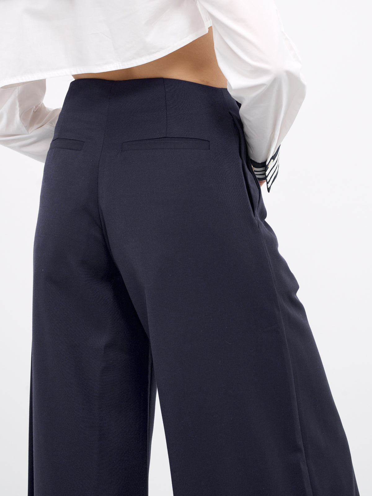 Sailor Wide Trousers (00TR14-NAVY-BLUE)