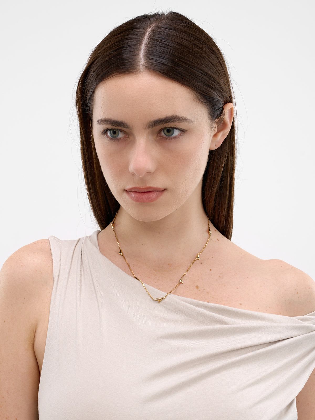 Gold-Plated Chain Of Thorns Necklace (CHAINOFTHORNS-GOLD-VERMEIL)