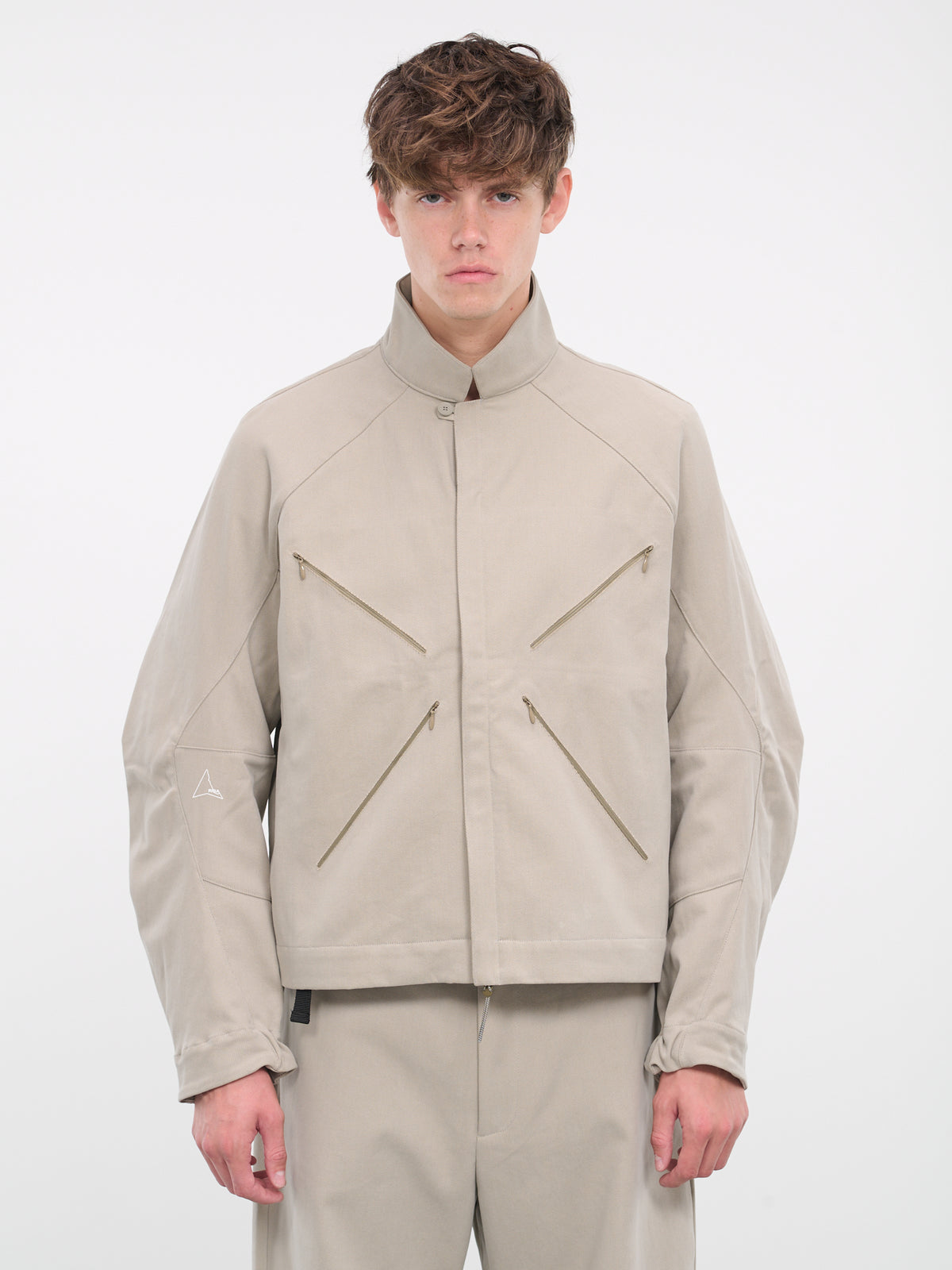 Camp Technical Shirt (014FA02-GRY0002-SILVER-SAGE)