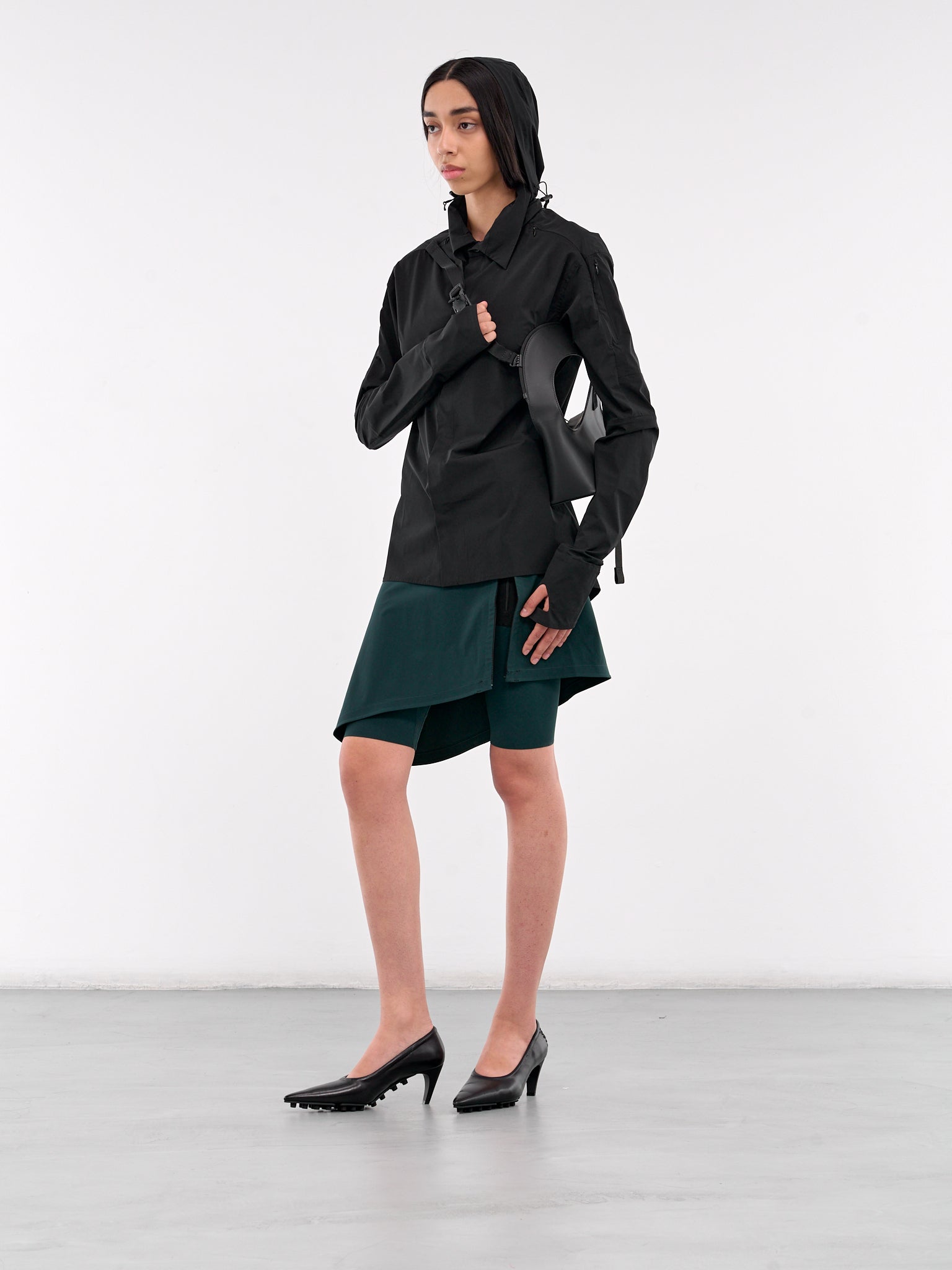 Hooded Shirt (02-18-BLACK)