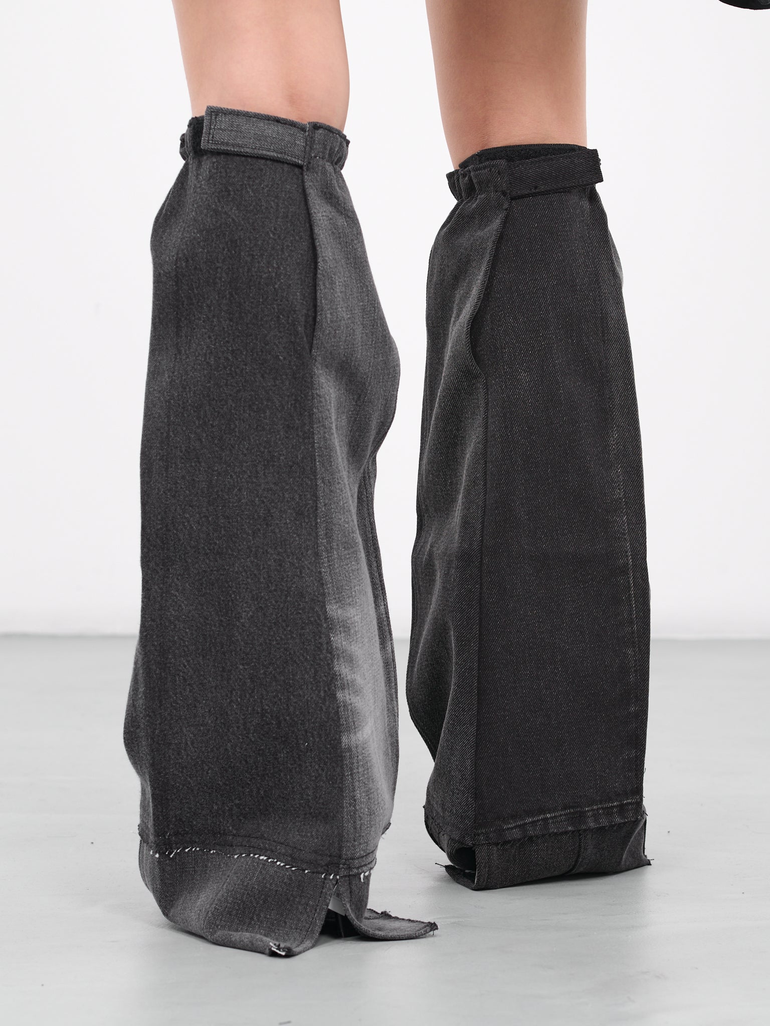 Denim Leg Warmers (02USBLACK)