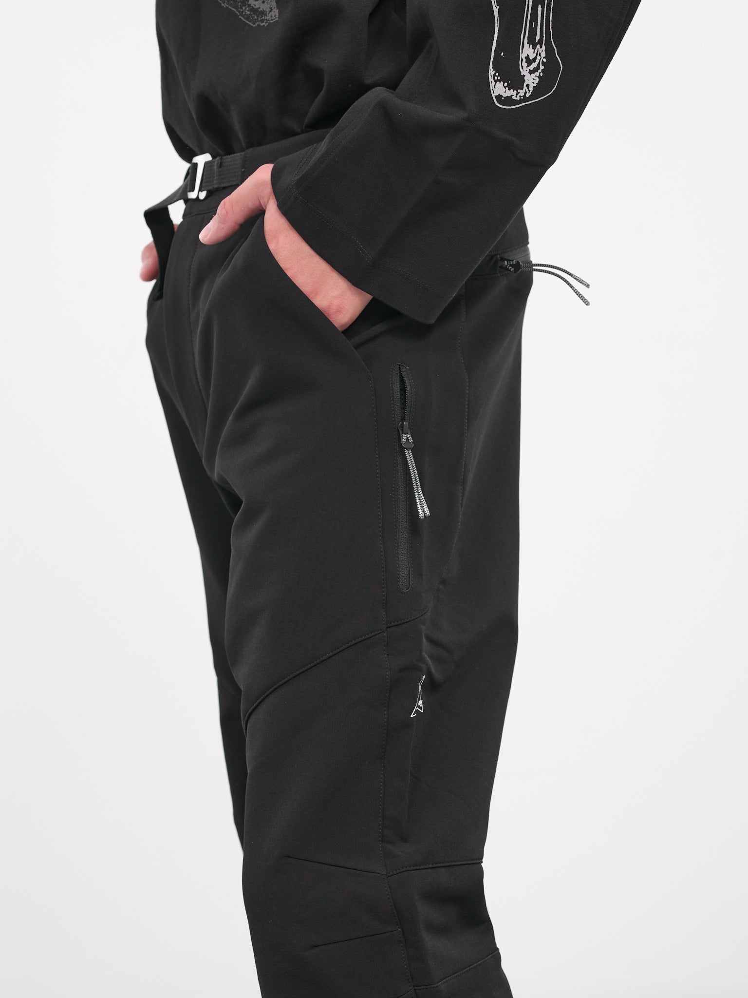 Technical Softshell Trousers (020FA08-BLK0001-BLACK)