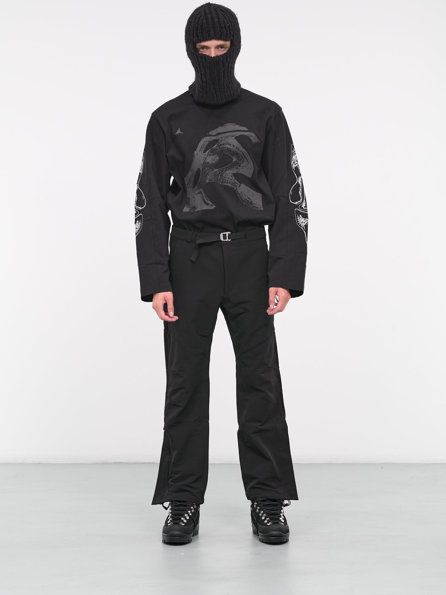 Technical Softshell Trousers (020FA08-BLK0001-BLACK)