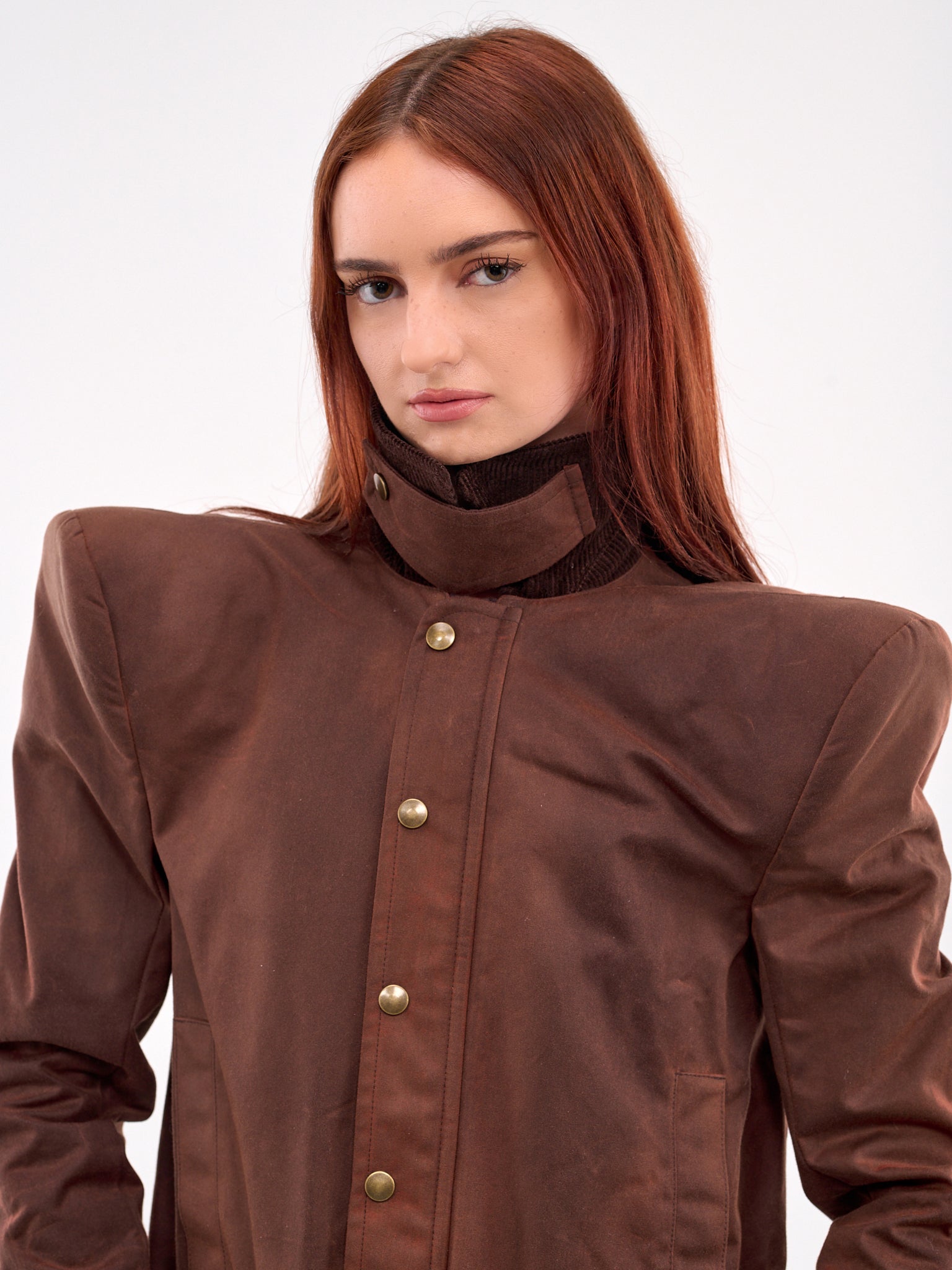 Pagoda Hunting Maxi Coat (PAGODA-HUNTING-MAXI-RUST)
