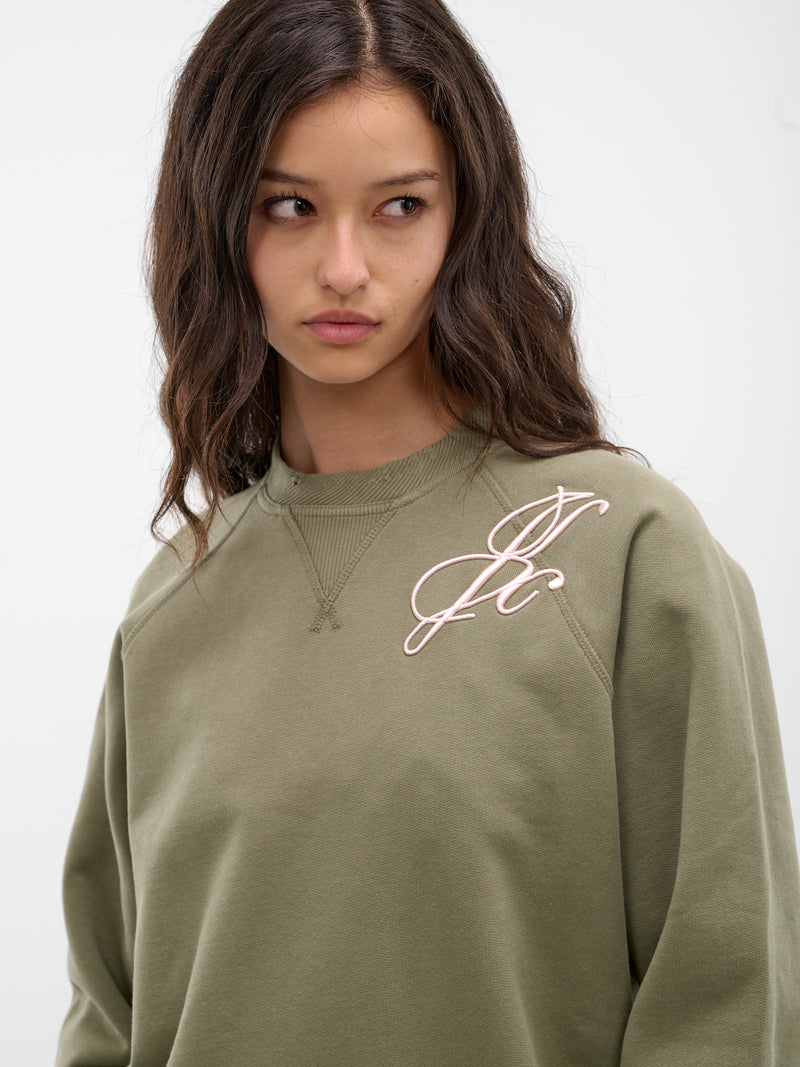 Khaki Jo Crispy Sweatshirt (JO-KHAKI)