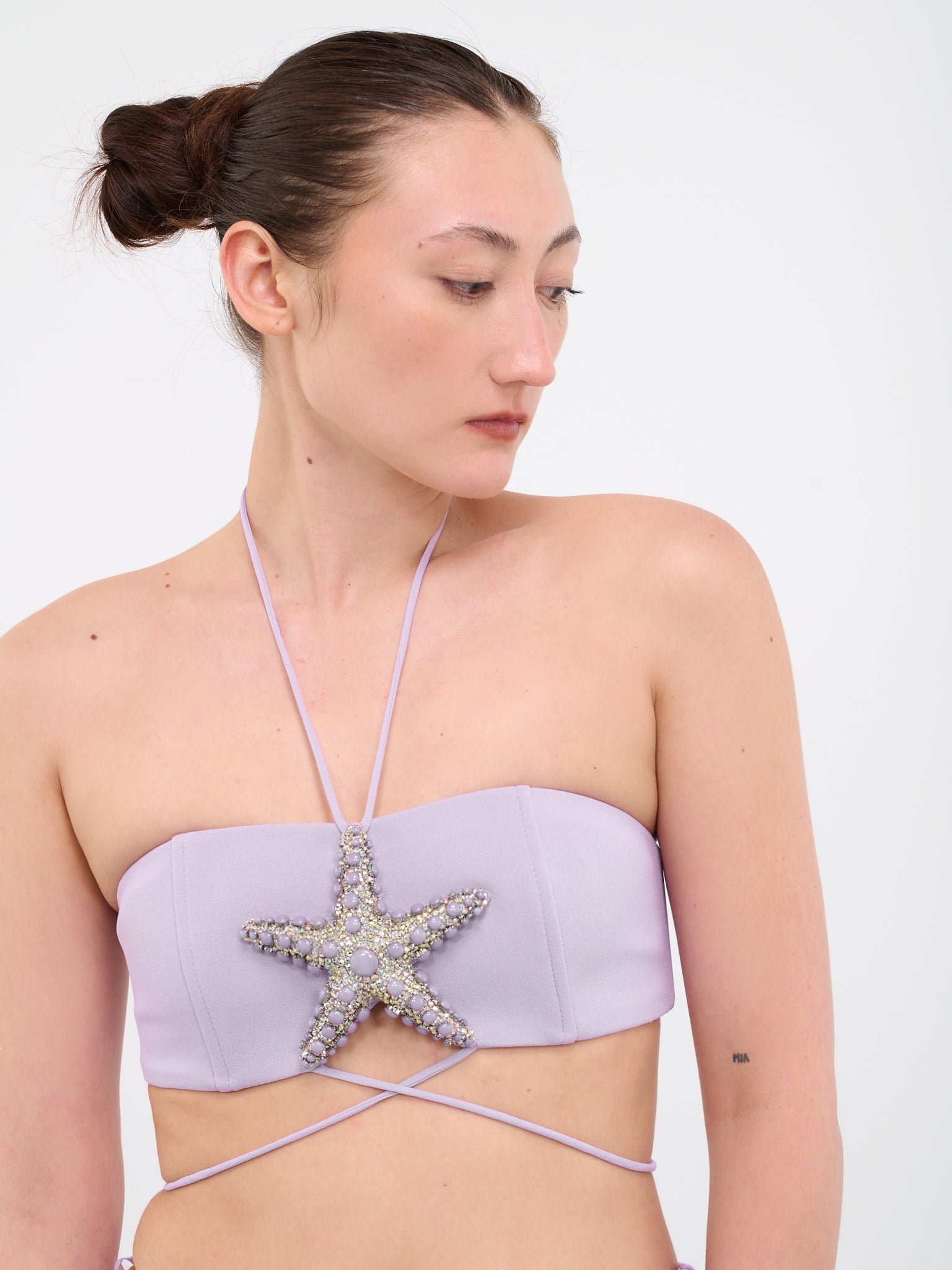 Crystal Starfish Bra Top (03BR-LILAC)