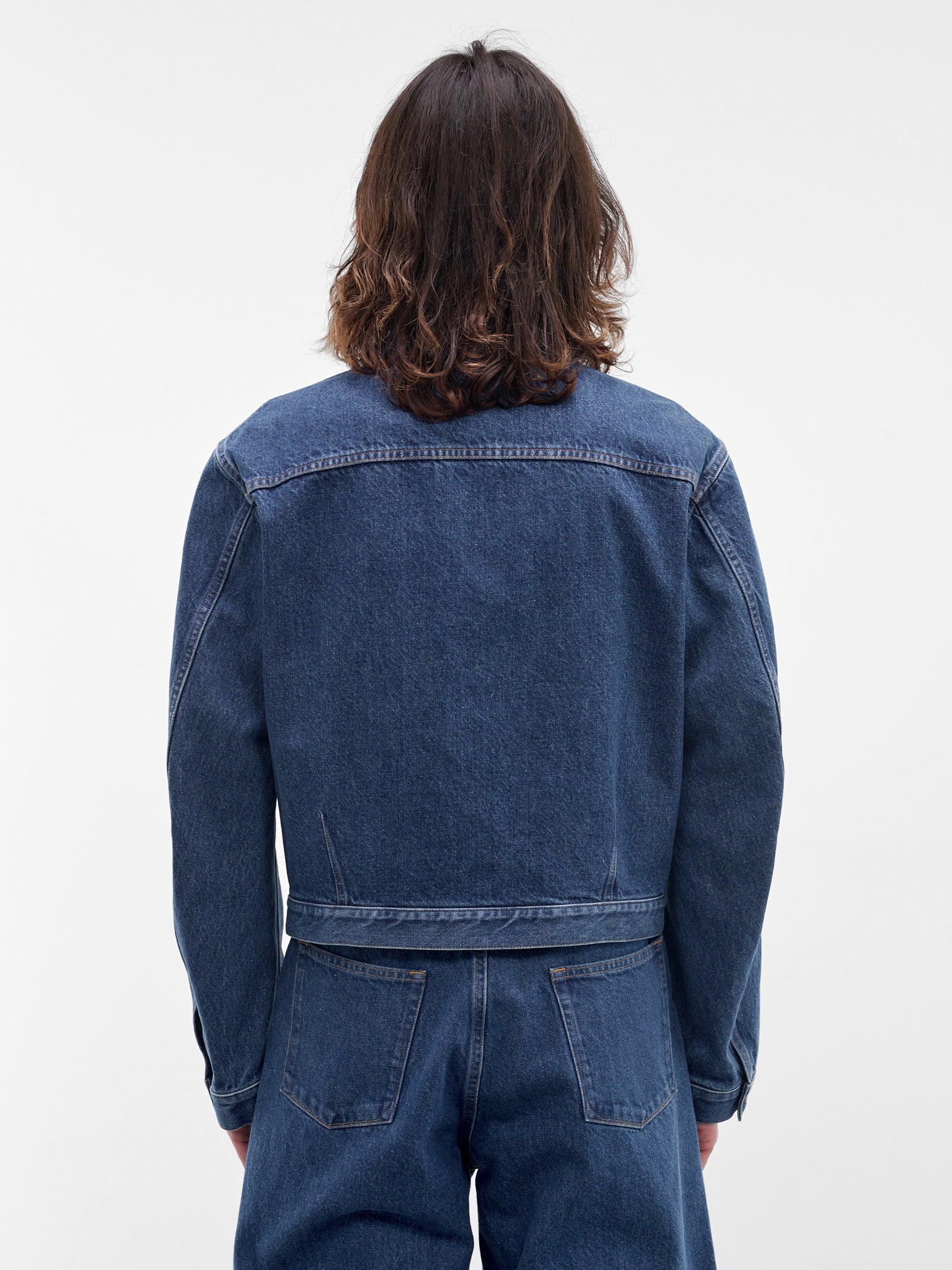 Blue Denim Trucker Jacket (J21SW0115-J45352-476-BLUE)