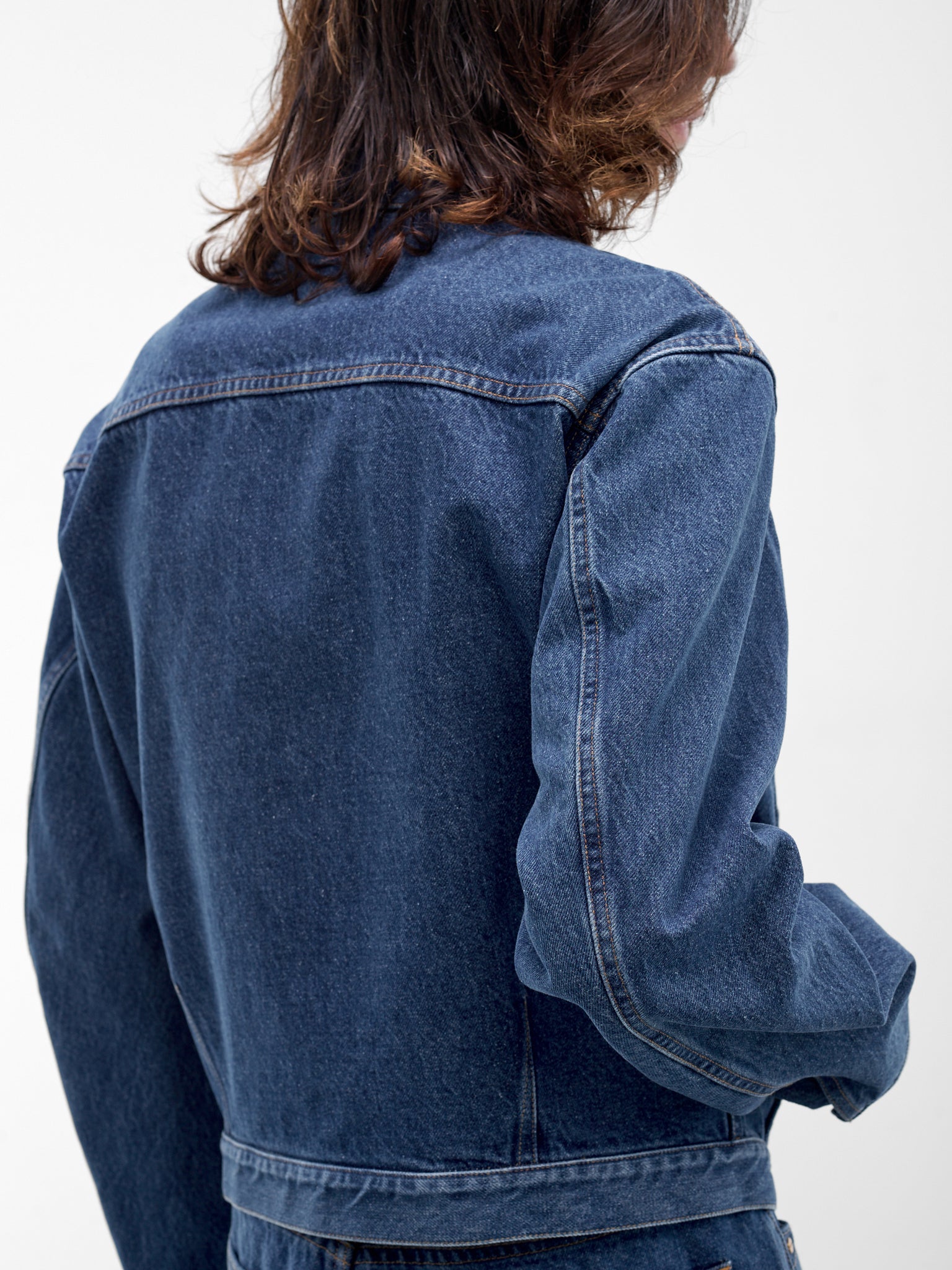 Blue Denim Trucker Jacket (J21SW0115-J45352-476-BLUE)