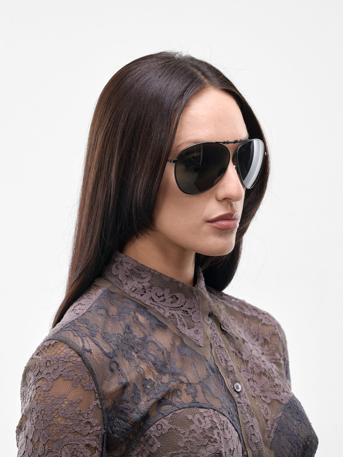 Black Metal Aviator Sunglasses (AC-UX-EYEW000002-BLACK-BLACK)