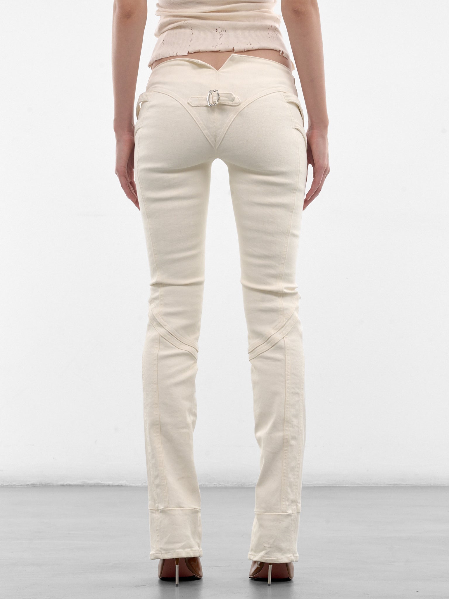 White Drama Of Exile Jeans (05-DRAMA-OF-EXILE-JEANS-WHITE)