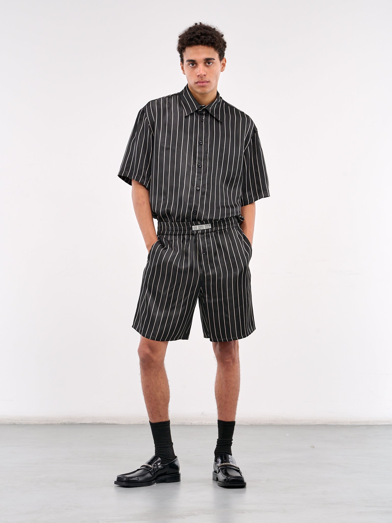 Pinstripe Shorts (0708-T735-PINSTRIPES)