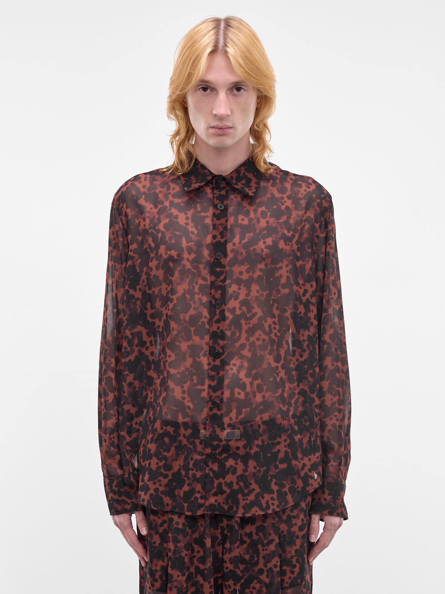 LOUIS GABRIEL NOUCHI Semi-Sheer Shirt | H.Lorenzo - front