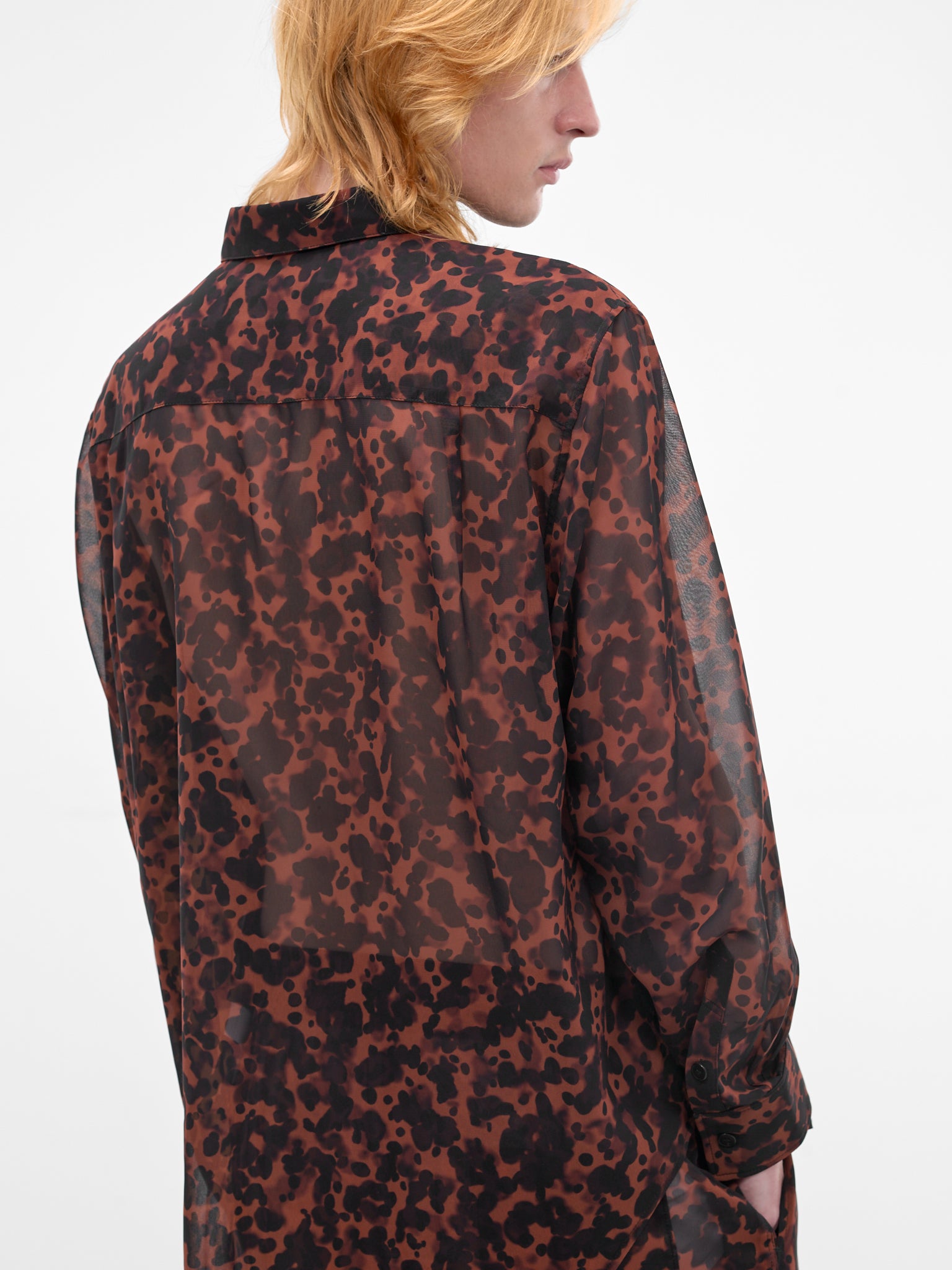 LOUIS GABRIEL NOUCHI Semi-Sheer Shirt | H.Lorenzo - detail 2