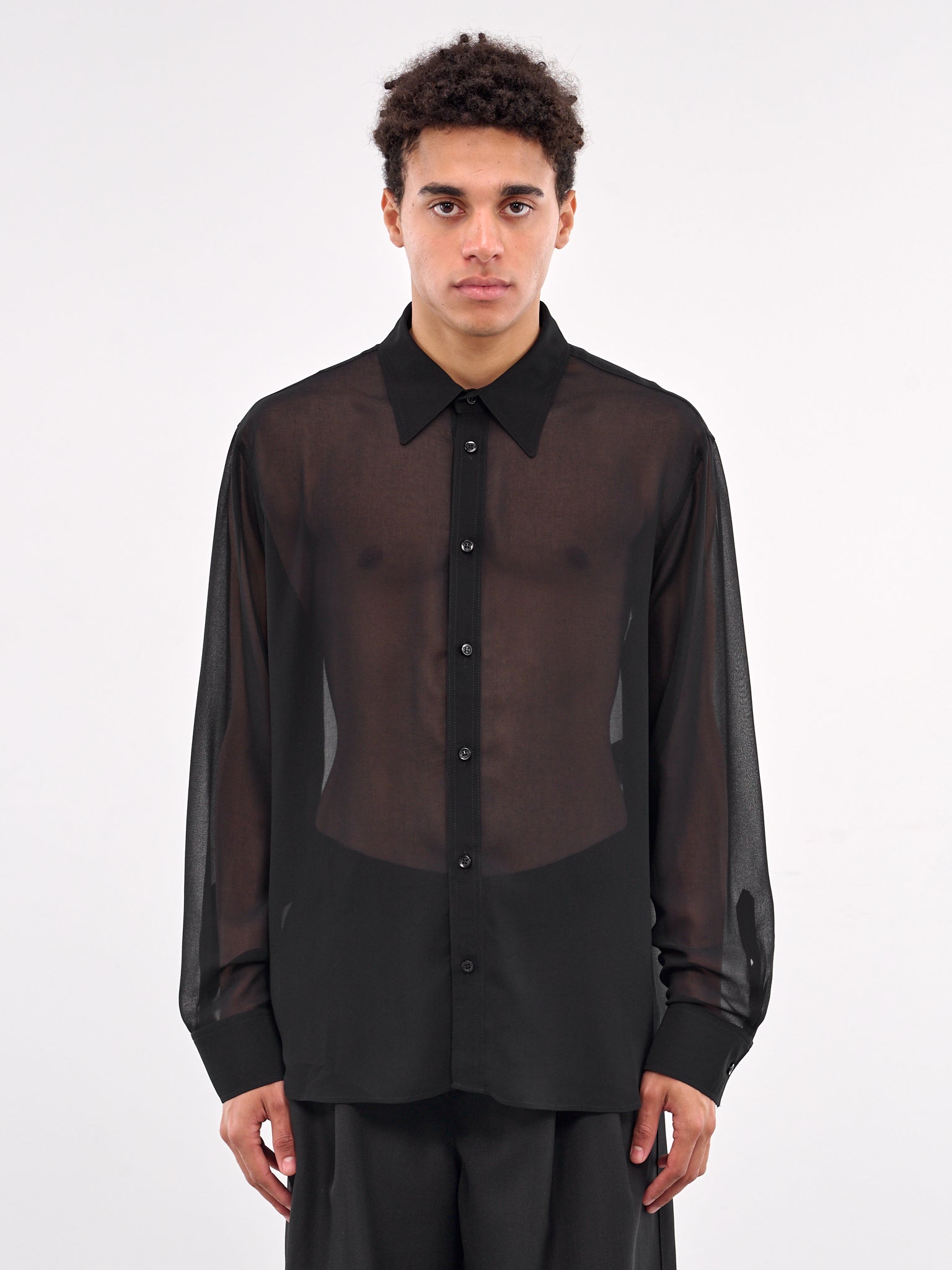Sheer Shirt (0570-T731-BLACK)