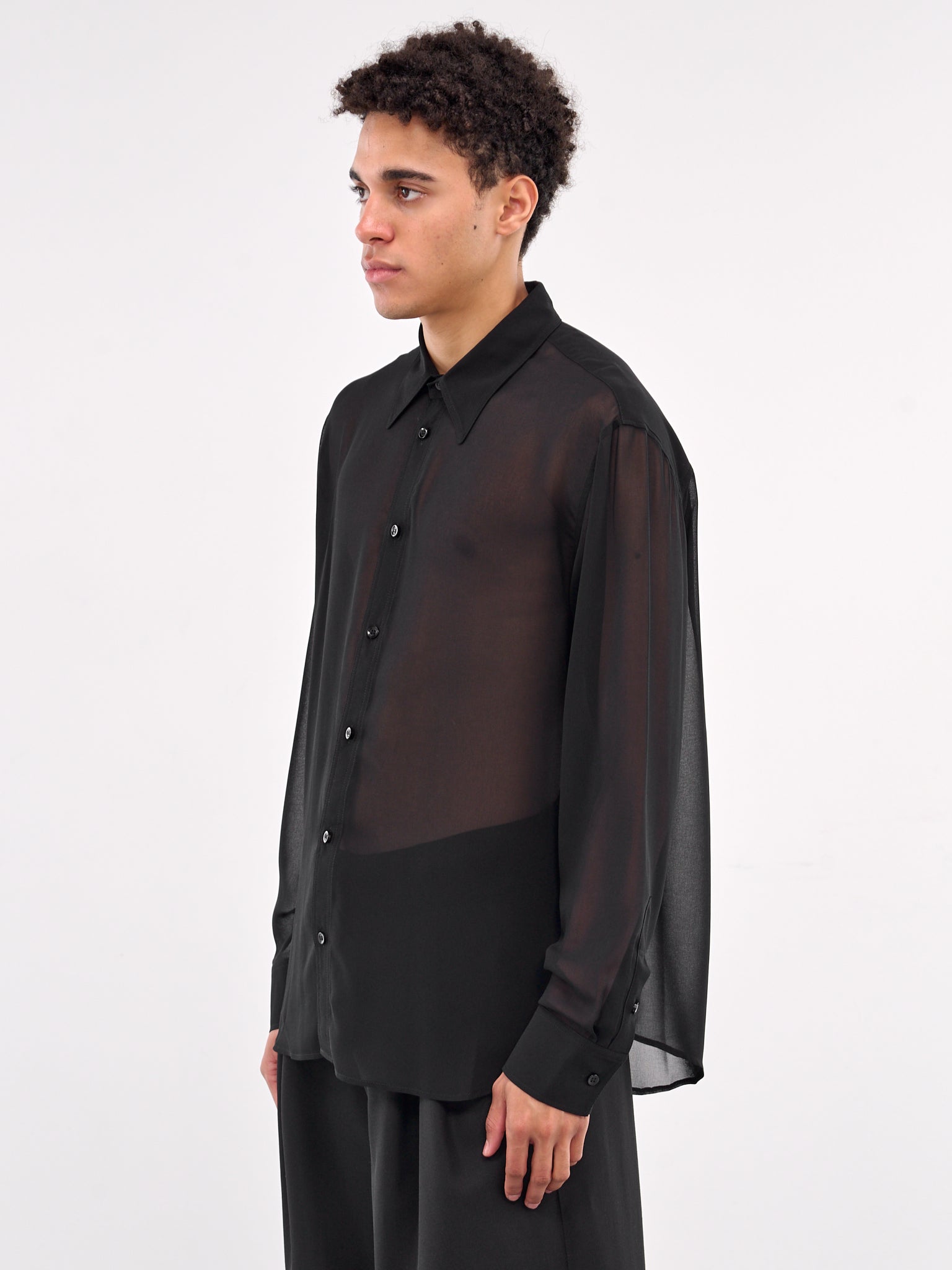 Sheer Shirt (0570-T731-BLACK)