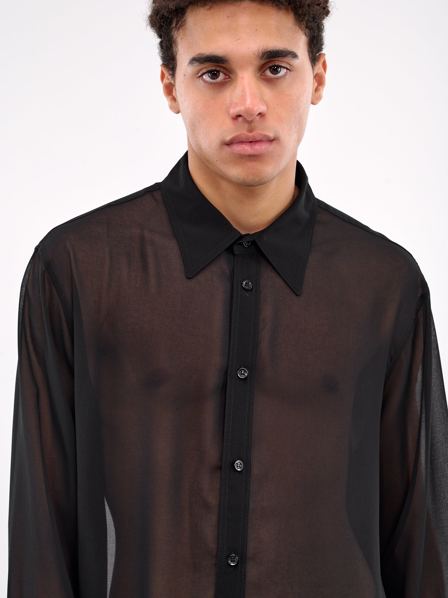 Sheer Shirt (0570-T731-BLACK)
