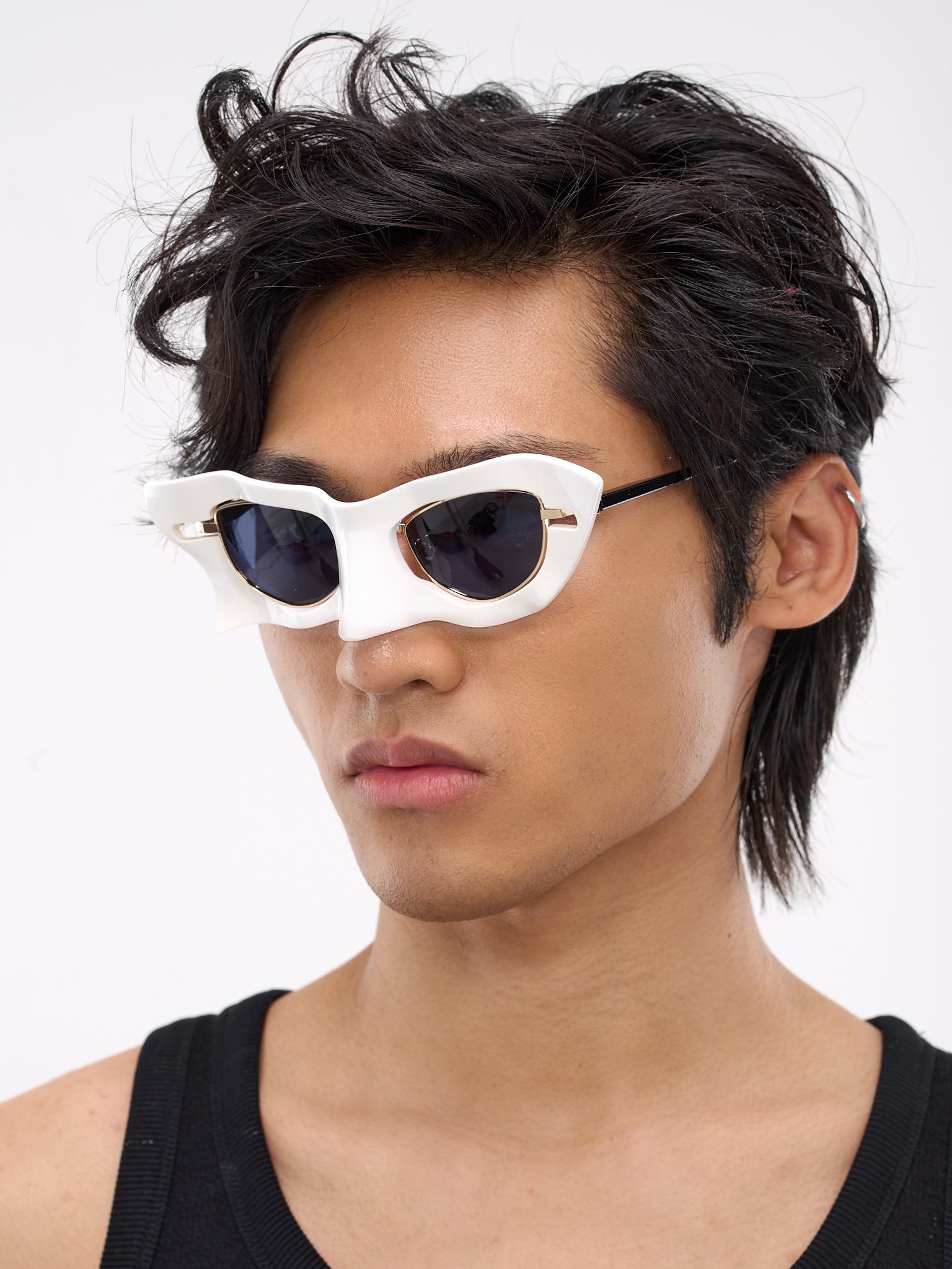 FACTORY900 1080 Mask Sunglasses  | H. Lorenzo - styled