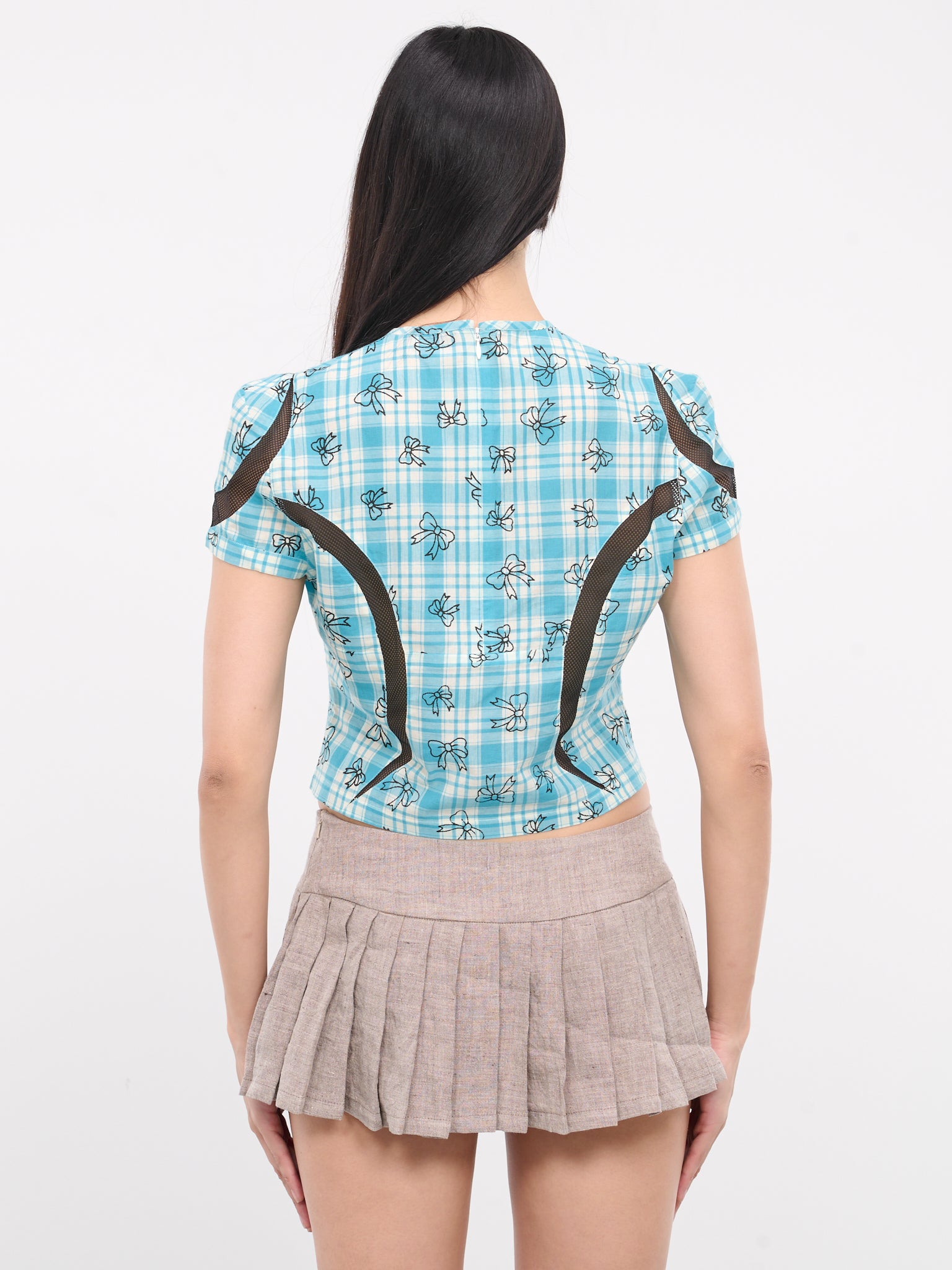 Space Top (062-SPACE-BLUE-CHECK)