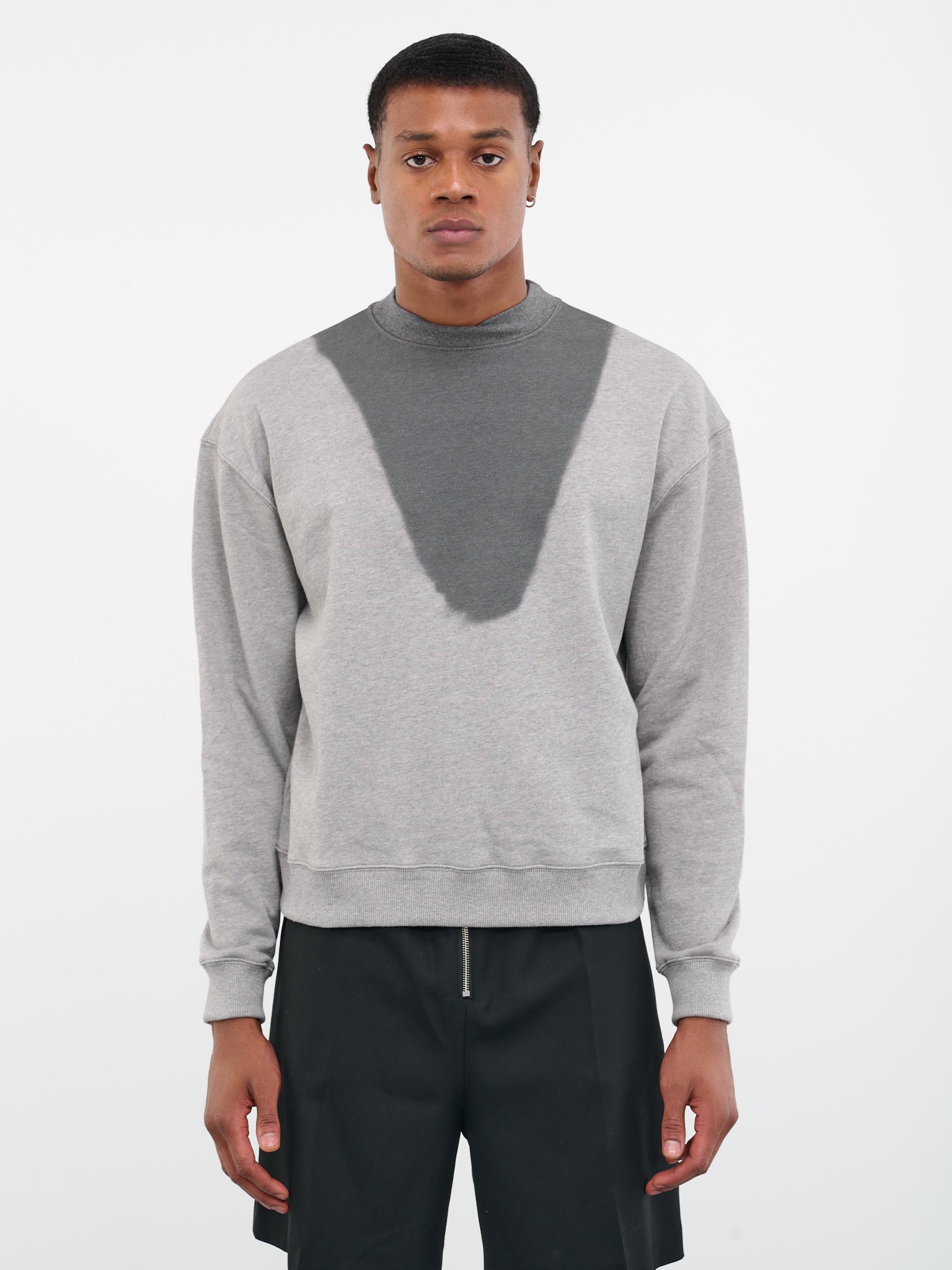 Sweat Stain Crewneck (0622-T306-GREY)