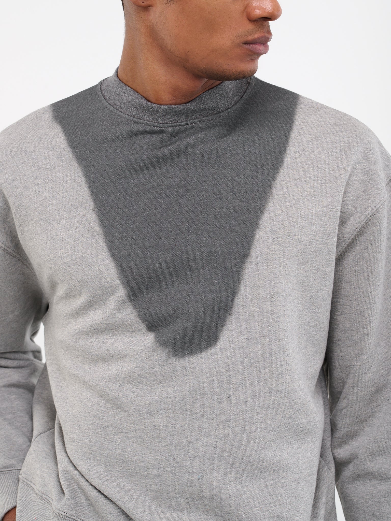 Sweat Stain Crewneck (0622-T306-GREY)