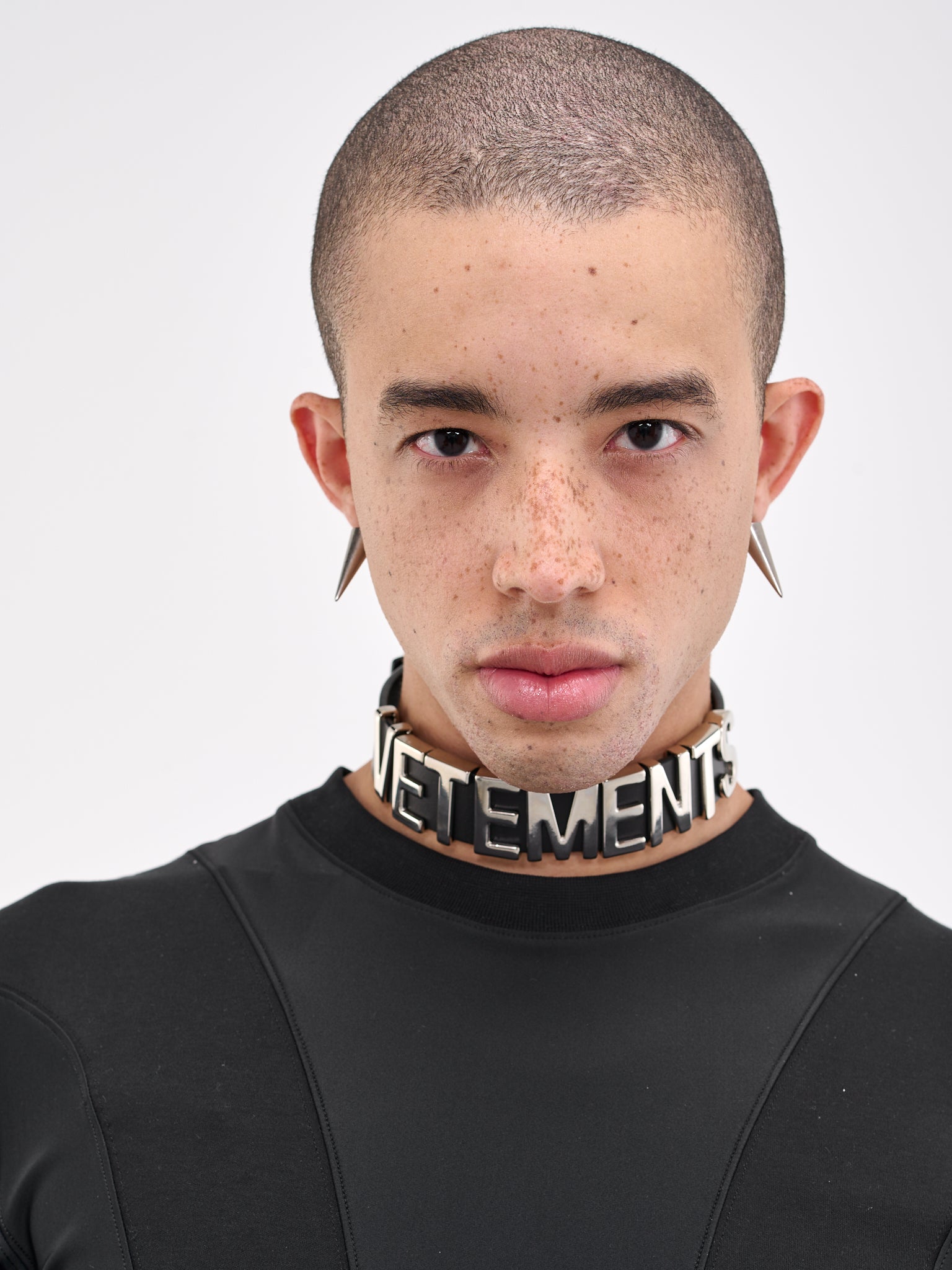 Logo Belt Choker (UE54CH100S-2470-SILVER)