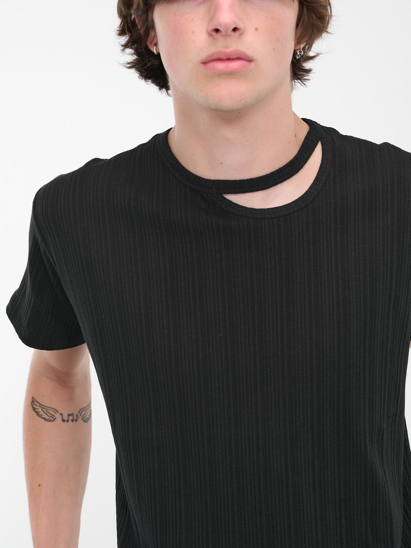 Cut-Out Tee (0644-T383-BLACK)