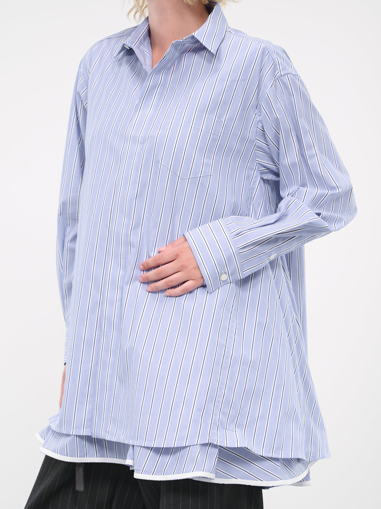 Poplin Dress (06922-901-STRIPE)